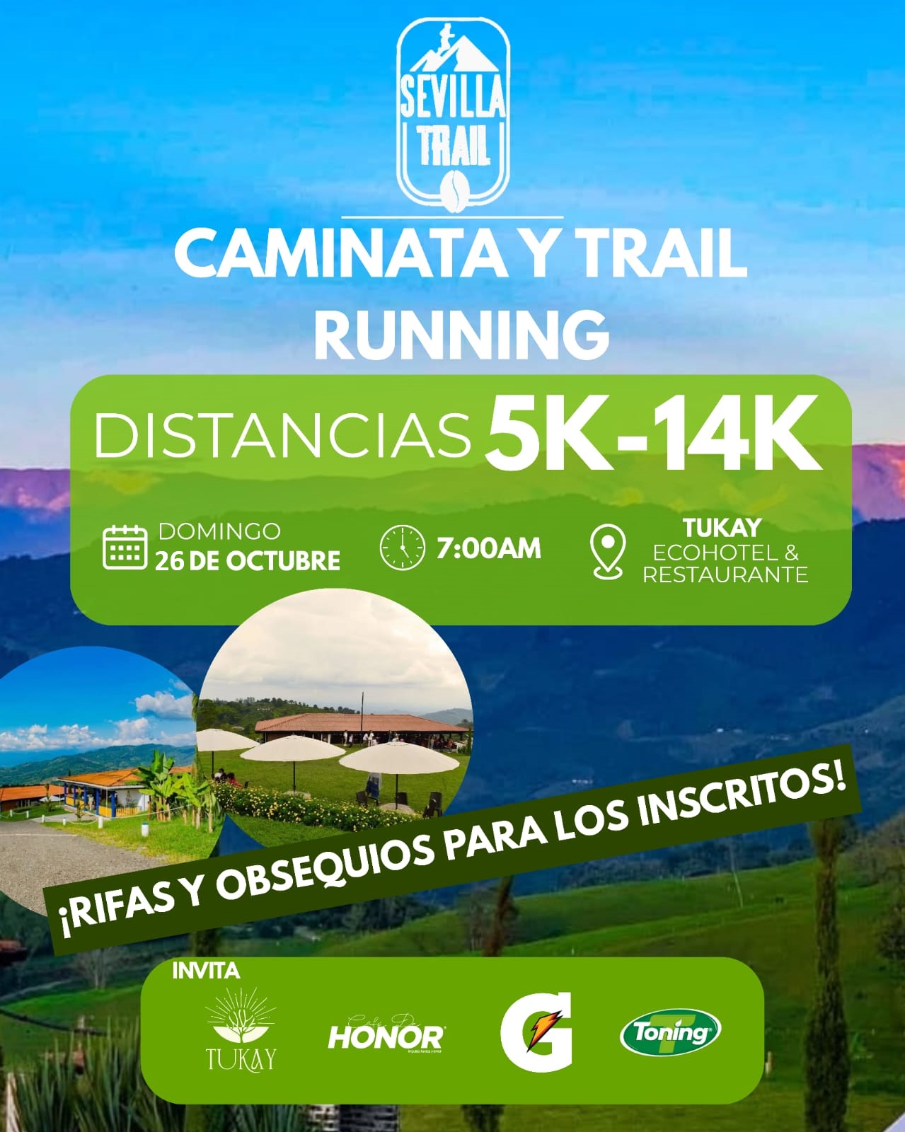 Caminata y Trail Running recreativo